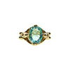 Goddess Ring with Aquamarine in 9ct Ina Gold
