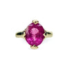 Majesty Ring with Pink Tourmaline in 9ct Ina Gold